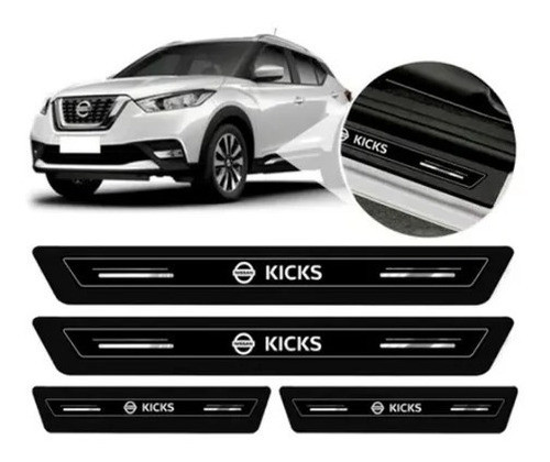 Calco Protectora De Puertas Para  Nissan Kicks 1