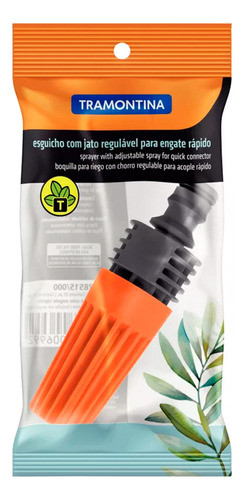 Esguicho Jato Regulavel Para Engate Rapido Tramontina 0