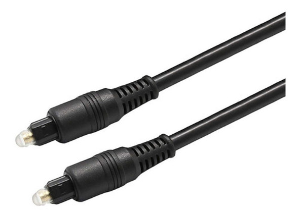 Cable Optico Con Fichas Toslink 1 Metro De Largo 0