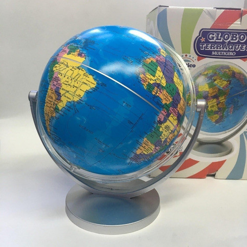 Globo Terraqueo 14cm Multigiro Gloter 147wd 1
