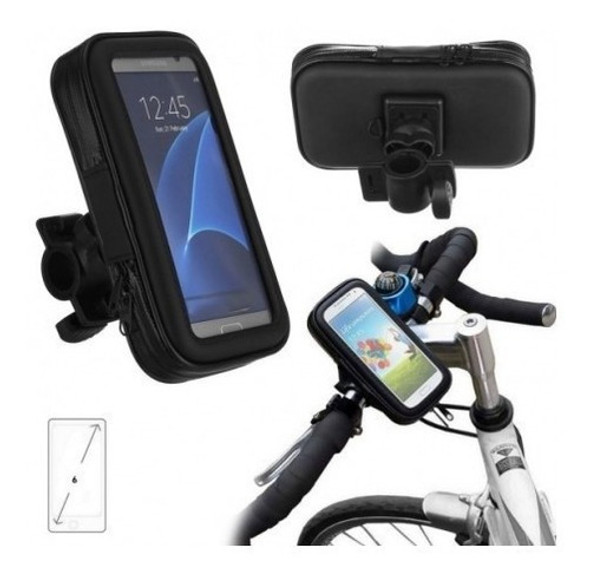 Holder Touch Porta Celular Gps Soporte Bici Impermeable 1