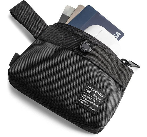 Ringke Mini Bolsa De Transporte De Nailon Para AirPods 0