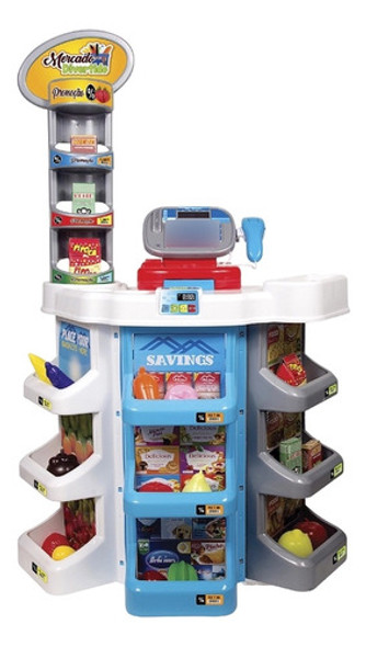 Brinquedo Super Mercado Divertido Com Acessórios - Fênix 0