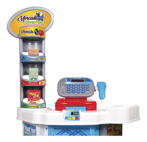 Brinquedo Super Mercado Divertido Com Acessórios - Fênix 1