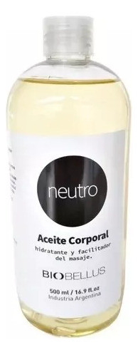 Combo Crema Relax 1 Kg + Aceite Neutro 500ml Biobellus 1