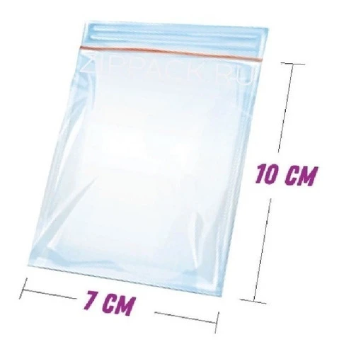 500 Sacos Saquinho Zip Lock Hermético 7x10 Plastico Zip Lock 0