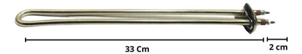 Resistência El. Sauna Albacete 2000w 220v 330mm Niquelada 1