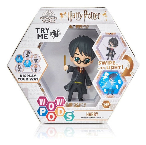 Wow Stuff Harry Potter Con Varita 149 Lampara Coleccionable 0