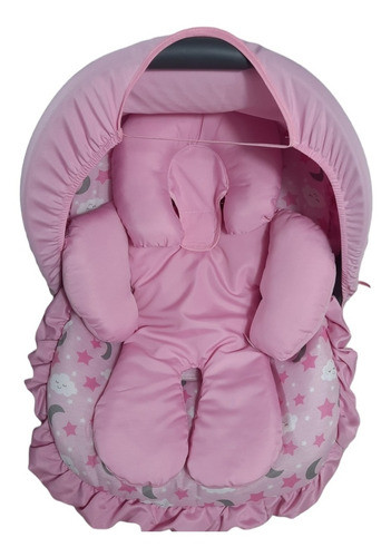 Enxoval De Bebe Capas+porta Bb+trocad+pt Cin Rosa 0