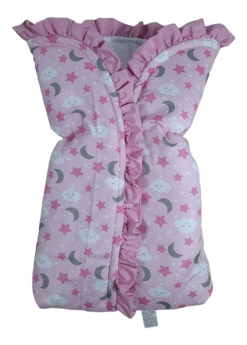 Enxoval De Bebe Capas+porta Bb+trocad+pt Cin Rosa 1