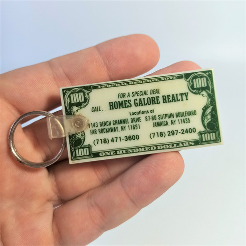 Llavero Con Forma De Billete De 100 Dólares 0