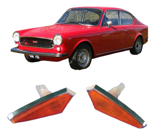 Fiat 125 Coupe Faro Lateral De Giro Original 0