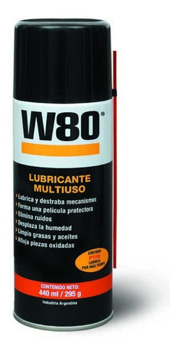 Lubricante Aero Multiuso Con Teflon Aceite W80 426ml 0