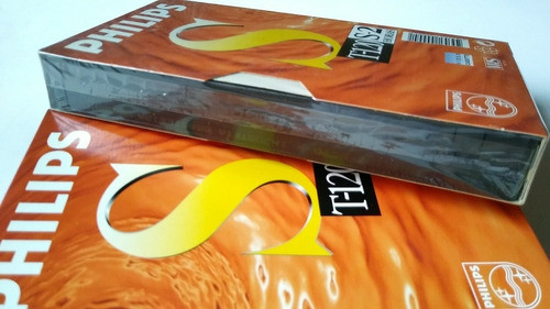 Fita De Vídeo Philips T-120 Virgem Lacrada!(n. Tdk / Maxell) 1