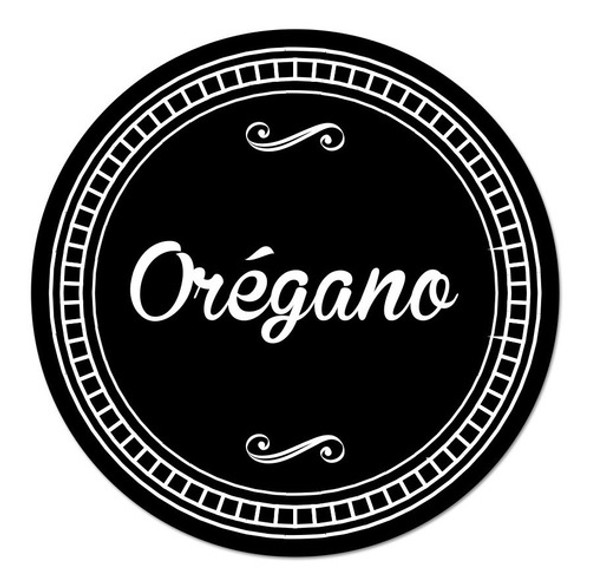 Etiquetas Para Imprimir Especieros - Círculos Blanco Y Negro 0