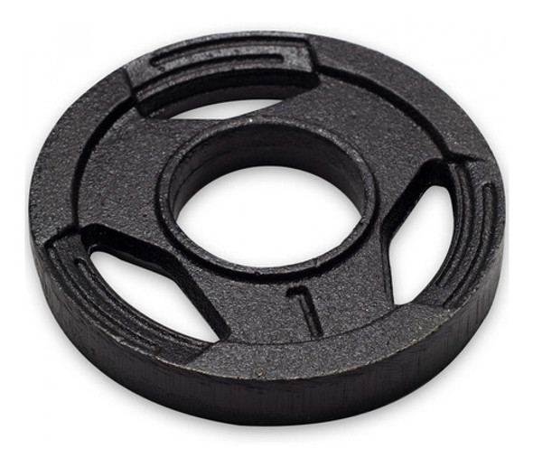Anilha Sport Pintada 1 Par 01kg Furo Olímpica Fit Musc Cross 1