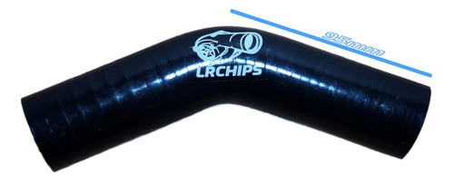 Manguera Silicona Codo 45 Grados 38 Mm Lrchips - Lrchips 1