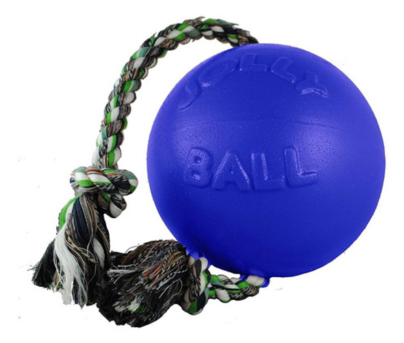 Jolly Pets Juguete Para Perros Con Cuerda Y Bola, 6 Pulgadas 0