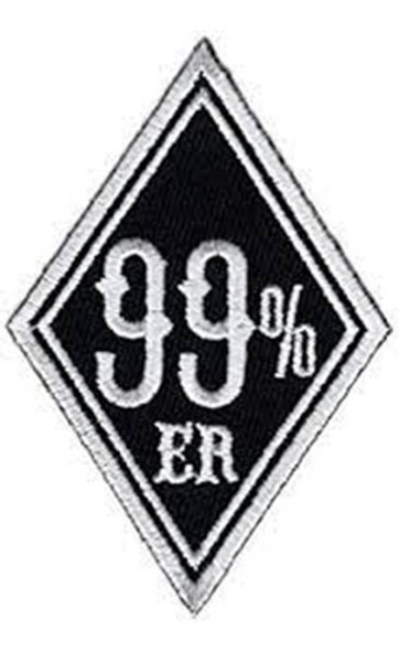 Parche Bordado Aplique Moto Club 99 Er 0