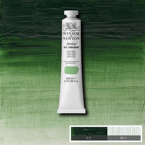 Tinta Óleo Winsor & Newton Artist 200ml S1 Terre Verte ª 1
