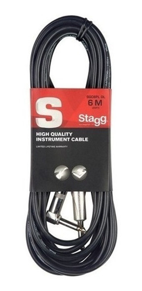Stagg Cable Plug - Plug L 6 Metros Profesional Sgc-6pldl 1