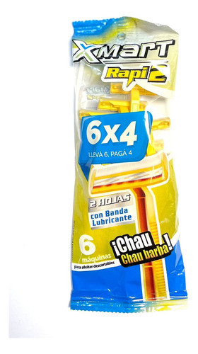 Afeitadoras Descartables X 6 - Tattoo - Varios Usos 0