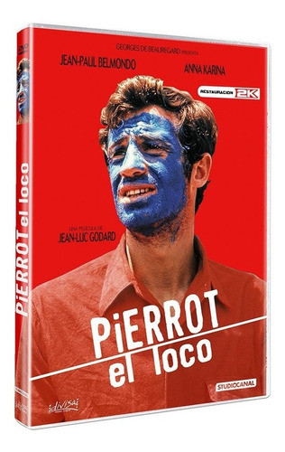 Dvd Pierrot El Loco / De Jean Luc Godard 0
