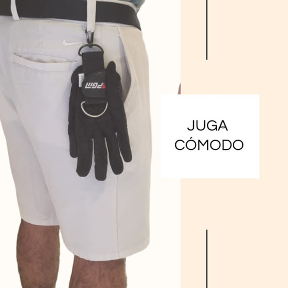 Porta Guante Golf Con Mosqueton 1