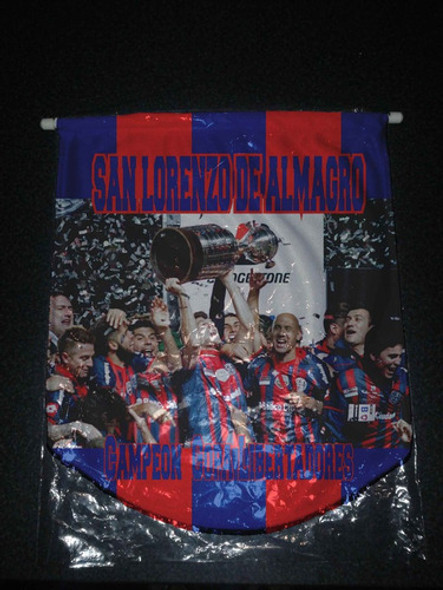Banderin Paño 36cm San Lorenzo M08 0