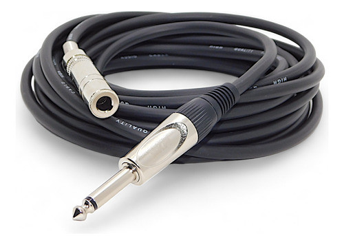 Cable Alargue Plug Mono/ts Macho A Plug Mono/ts Hembra 6mts 0