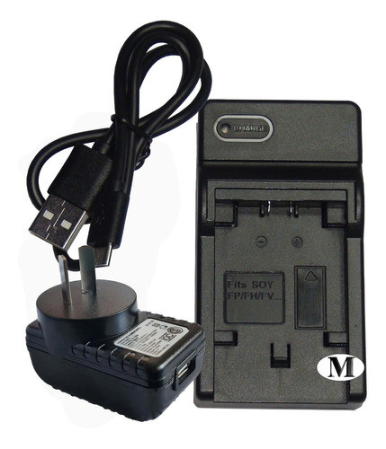 Cargador Bateria 220v P Sony Np-fh50 Fh40 Xr100v Xr200v A230 0