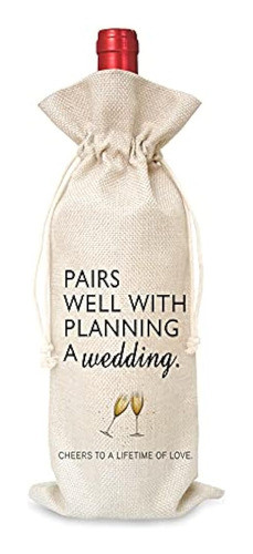 Regalos De Boda Bolsa De Vino? 1 Pieza?, Sr. Y Sra. Regalo D 0