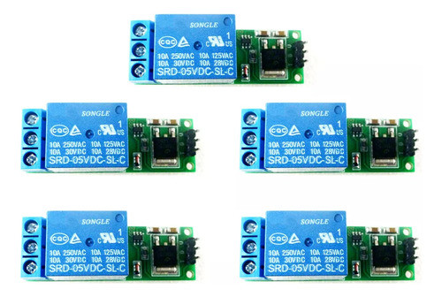 Unidades De Relé Flip-flop De 5 Unidades, 6 A 24 V, Biestati 0