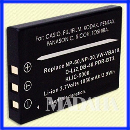 Bateria Kodak Klic-5000 Dx649 Dx7440 Dx7590 Dx7630 P717 P850 0