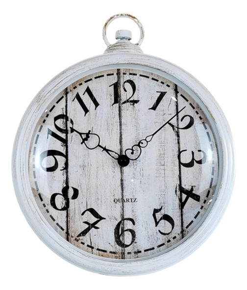 Moleihao Reloj De Pared Vintage Grande, Reloj De Bolsillo De 0