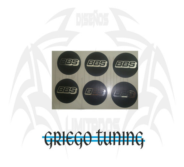 Llantas Bbs Adhesivo 1