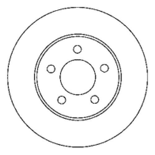 Disco Freno Del (4wd) (286mm) Ford Ranger 98-05 (argentina) 0
