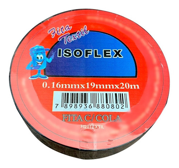 50 Fitas Isolante De Tecido C/cola P Chicotes Original 20mts 0