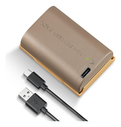 Bateria Para Camara Canon Lp-e6nh K&f Concept Usb Tipo C 0