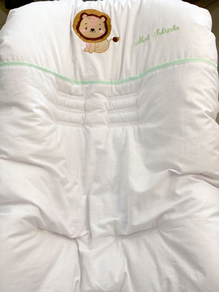 Capa Bebê Conforto - Safári Baby - Leãozinho 1