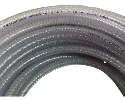 Manguera Aspirante/expelente Pvc Tricoflex Acero Al 3/4 X 30 0