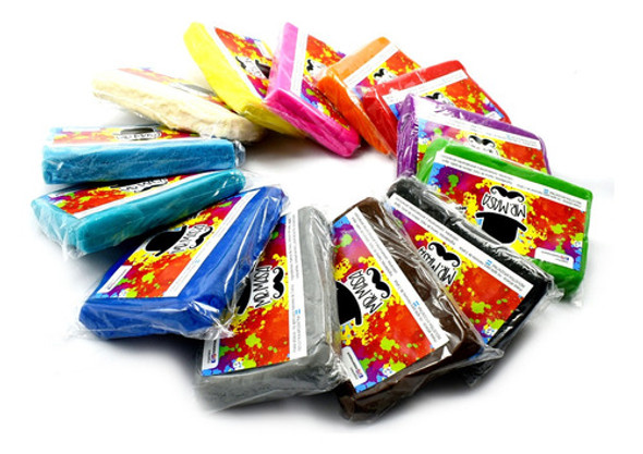 Mr Masa X250g Para Modelar Plastilina Infantil X20 X Mayor 1