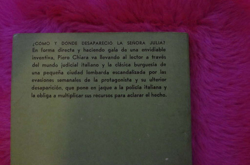 Los Jueves De La Señora Julia De Piero Chiara Sept Circulo 1