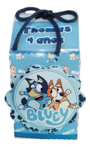 16 Cajitas Milk Box De Bluey 0