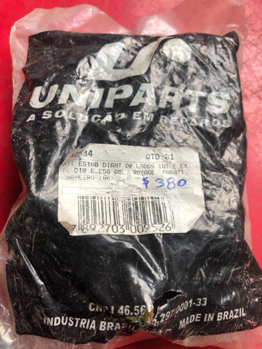 Kit Barra Estabilizadora Vw Gol. Parati. Passat. Etc. G1 G2 0