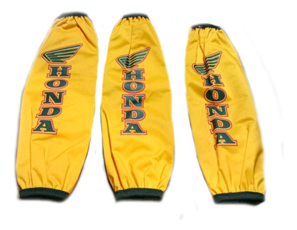 Funda Cubre Amortiguadores Cuatriciclo Honda Amarillo Rojo 0 Funda Cubre Amortiguadores Cuatriciclo Honda Amarillo Rojo 0