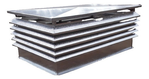 Sombrero Spiro De 87x75x50 De Alto. Chapa Galvanizada Del 25 0
