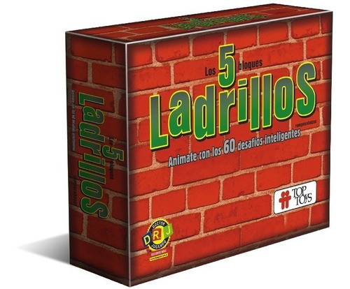 5 Ladrillos Juego Ingenio 60 Desafios Top Toys Mundo Manias 0