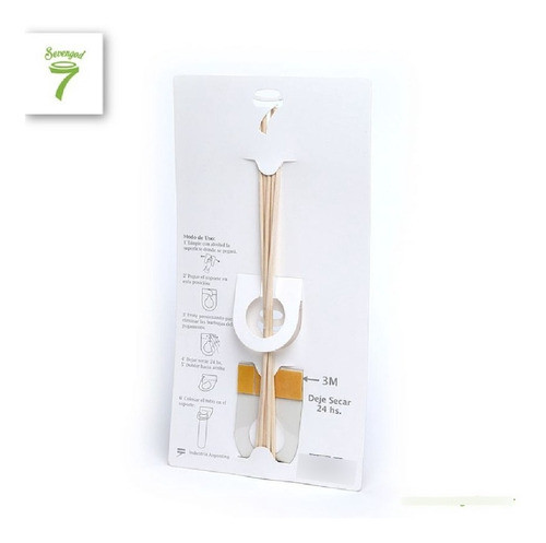 Kit Varillas De Bambú + Autoadhesivo Sevengod - La Aldea 1