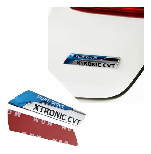 Emblema Traseiro X-tronic Nissan Kicks Flexstar Xtronic 1
